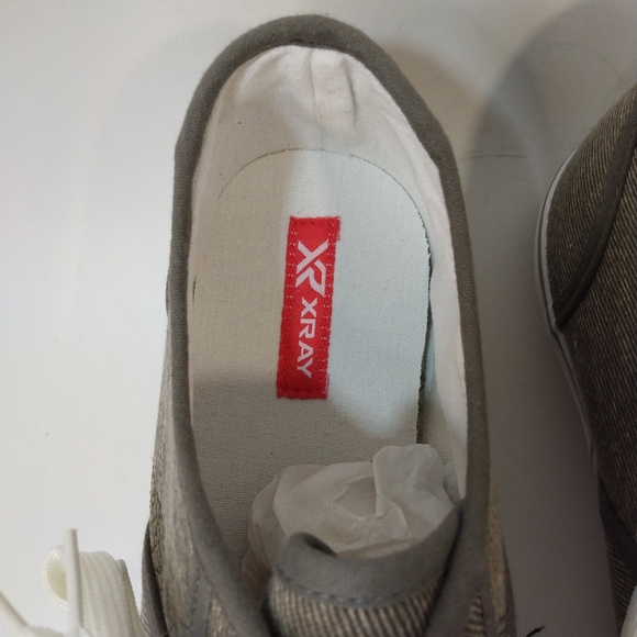 XRAY Men's light gray sneakers size 13 - Picture 6 of 10